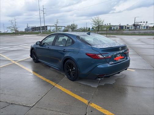 Blue 2026 Toyota Camry SE