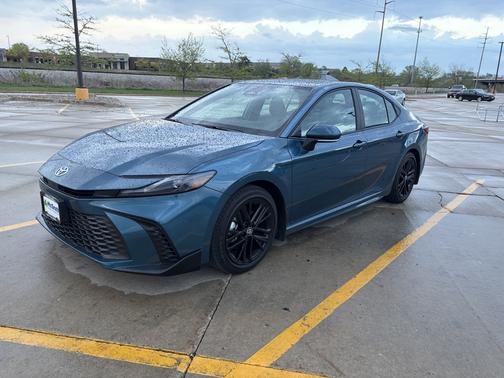 Blue 2026 Toyota Camry SE