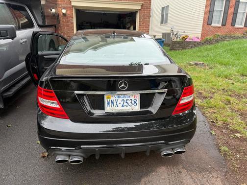Black 2013 Mercedes-Benz C-Class C 350