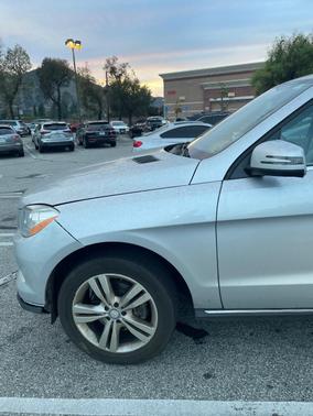 Silver 2014 Mercedes-Benz M-Class ML 350 4MATIC