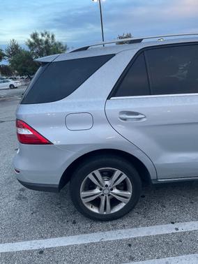 Silver 2014 Mercedes-Benz M-Class ML 350 4MATIC