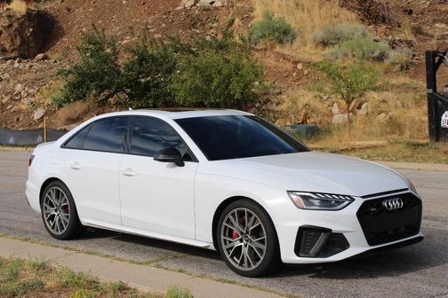 White 2020 Audi S4 3.0T Premium