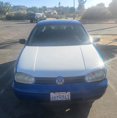 Blue 2004 Volkswagen Golf GL