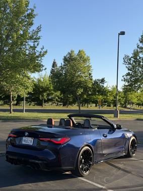 Blue 2024 BMW M4 Competition xDrive