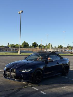 Blue 2024 BMW M4 Competition xDrive