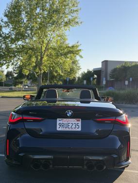 Blue 2024 BMW M4 Competition xDrive