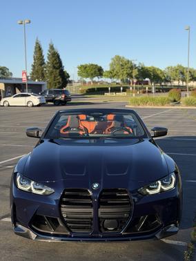 Blue 2024 BMW M4 Competition xDrive