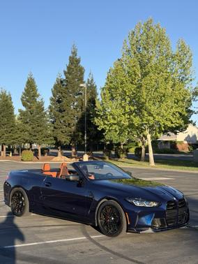 Blue 2024 BMW M4 Competition xDrive