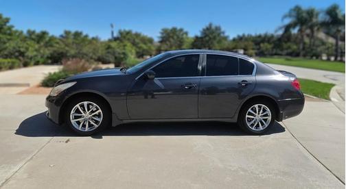 Blue 2009 INFINITI G37 x