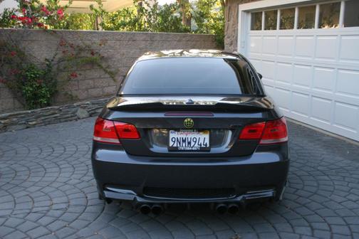 Black 2008 BMW M3 Base