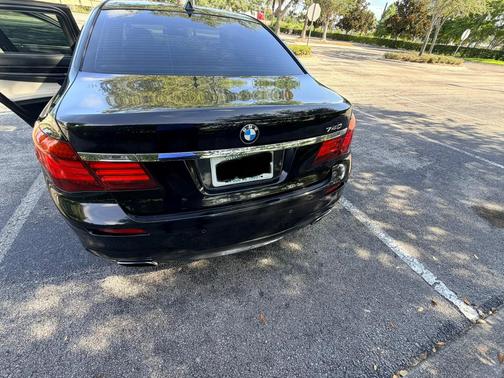 Black 2013 BMW 740 i