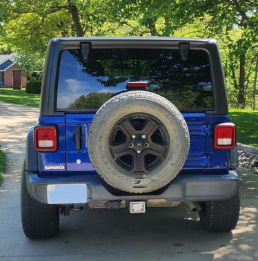 Blue 2019 Jeep Wrangler Unlimited Sport S