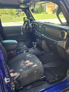 Blue 2019 Jeep Wrangler Unlimited Sport S