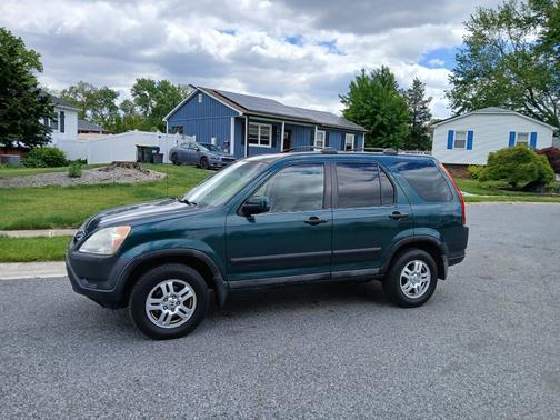 Green 2003 Honda CR-V EX