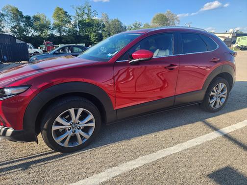 Red 2023 Mazda CX-30 2.5 S Preferred Package