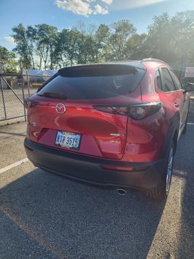Red 2023 Mazda CX-30 2.5 S Preferred Package