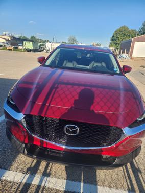 Red 2023 Mazda CX-30 2.5 S Preferred Package