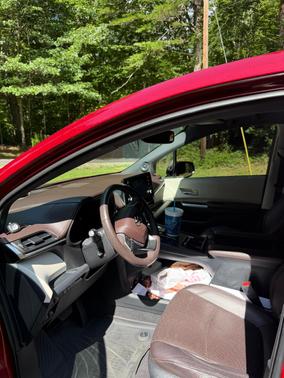 Red 2021 Toyota Sienna Platinum 7 Passenger