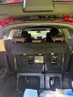 Red 2021 Toyota Sienna Platinum 7 Passenger