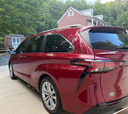 Red 2021 Toyota Sienna Platinum 7 Passenger