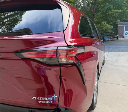 Red 2021 Toyota Sienna Platinum 7 Passenger