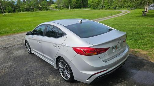 Silver 2017 Hyundai ELANTRA Sport