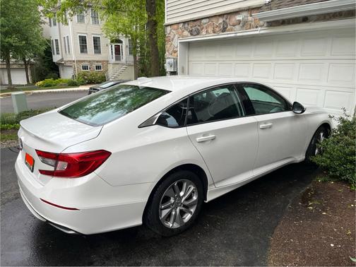White 2020 Honda Accord LX 1.5T