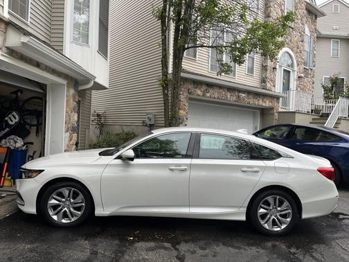 White 2020 Honda Accord LX 1.5T