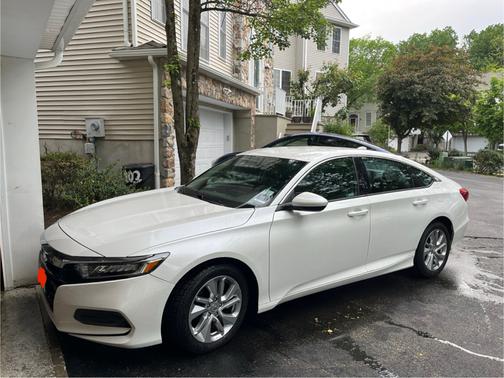 White 2020 Honda Accord LX 1.5T