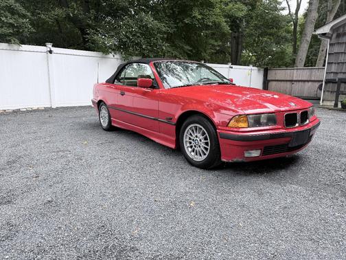 Red 1996 BMW 328 i