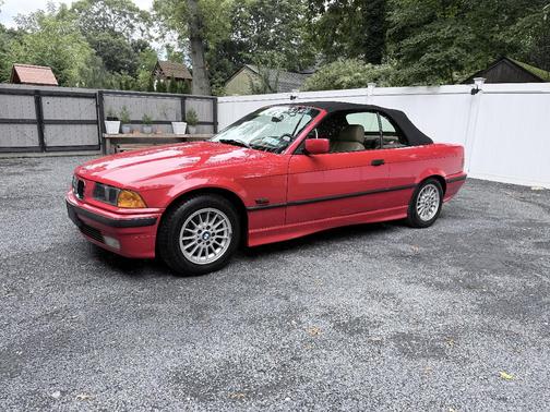 Red 1996 BMW 328 i