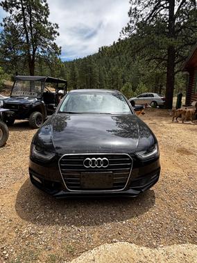 Black 2015 Audi A4 2.0T Premium