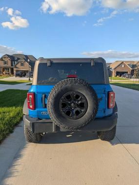 Blue 2023 Ford Bronco Wildtrak Advanced