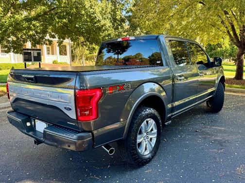 Gray 2015 Ford F-150 Platinum