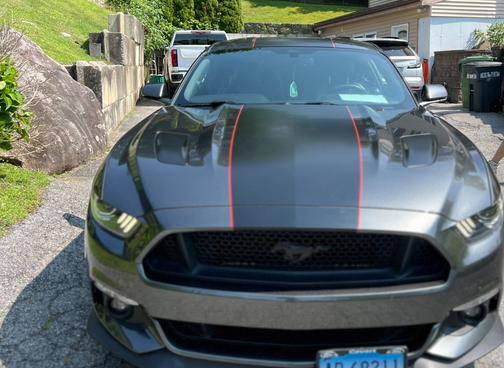 Gray 2015 Ford Mustang GT Premium