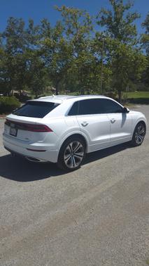 White 2019 Audi Q8 3.0T Premium