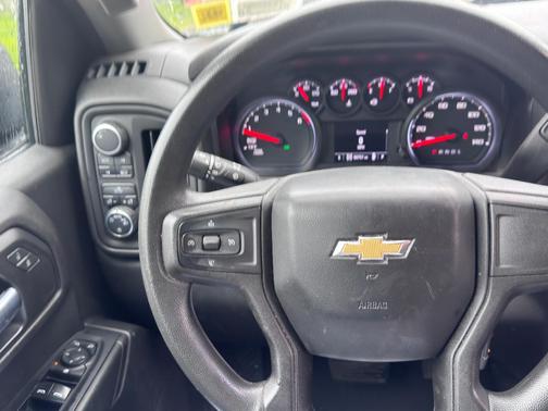Gray 2021 Chevrolet Silverado 1500 Custom