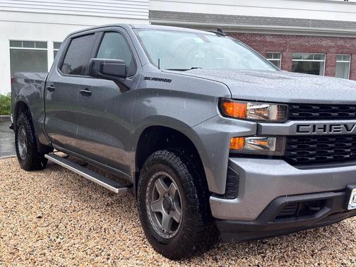 Gray 2021 Chevrolet Silverado 1500 Custom