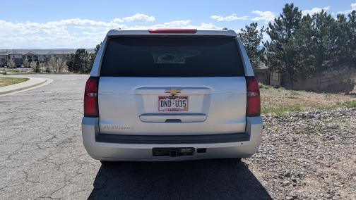 Silver 2017 Chevrolet Suburban LT