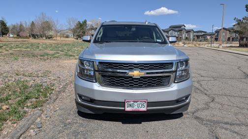 Silver 2017 Chevrolet Suburban LT