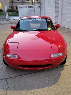 Red 1993 Mazda MX-5 Miata Limited Edition