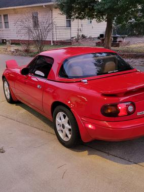 Red 1993 Mazda MX-5 Miata Limited Edition