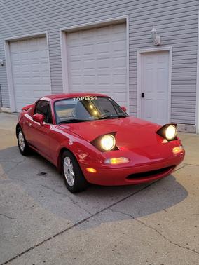 Red 1993 Mazda MX-5 Miata Limited Edition