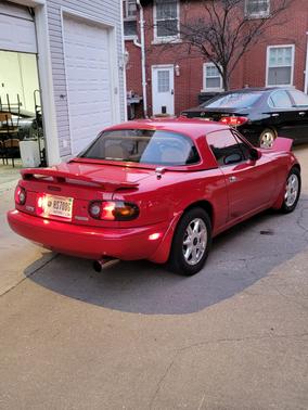 Red 1993 Mazda MX-5 Miata Limited Edition