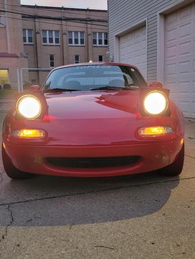 Red 1993 Mazda MX-5 Miata Limited Edition