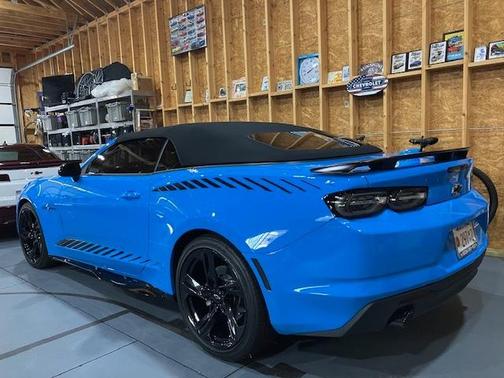 Blue 2022 Chevrolet Camaro 2LT