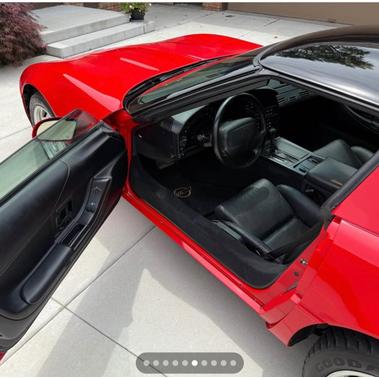 Red 1994 Chevrolet Corvette Base