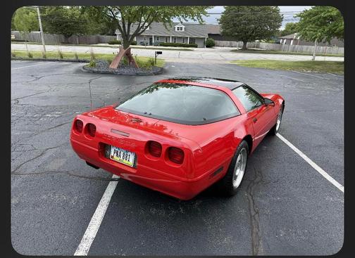 Red 1994 Chevrolet Corvette Base