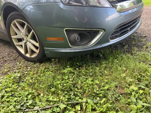 Blue 2012 Ford Fusion SEL