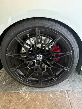 White 2023 BMW M4 Base